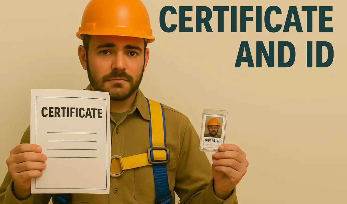 Do You Get ID or Just a Certificate After Fall Protection Training?