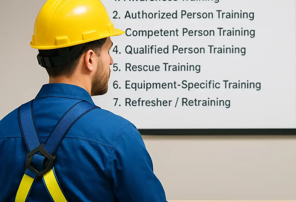 Types of Fall Protection Training