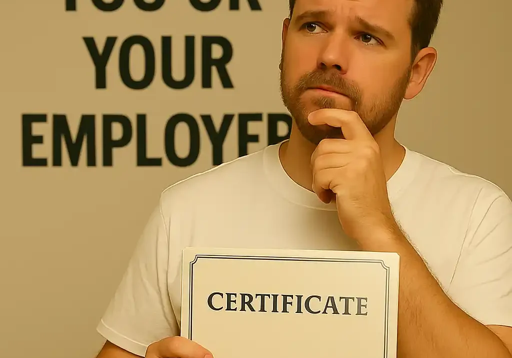 Who Keeps the Fall Protection Certificate—You or Your Employer?