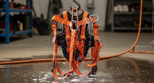 Can You Wash a Fall Protection Harness? Is That Even Allowed?
