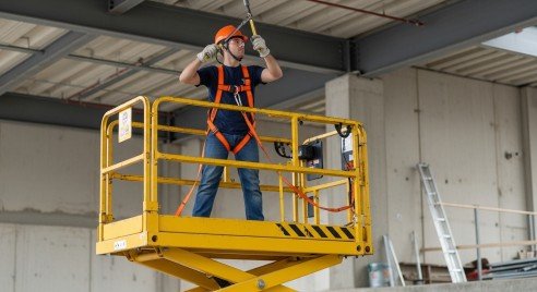 What Fall Protection Does OSHA Require on an Aerial Lift?