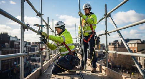 Working on Scaffolds? Here’s the Fall Protection You Must Use
