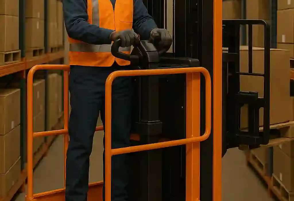 is fall protection rquird on a forklift
